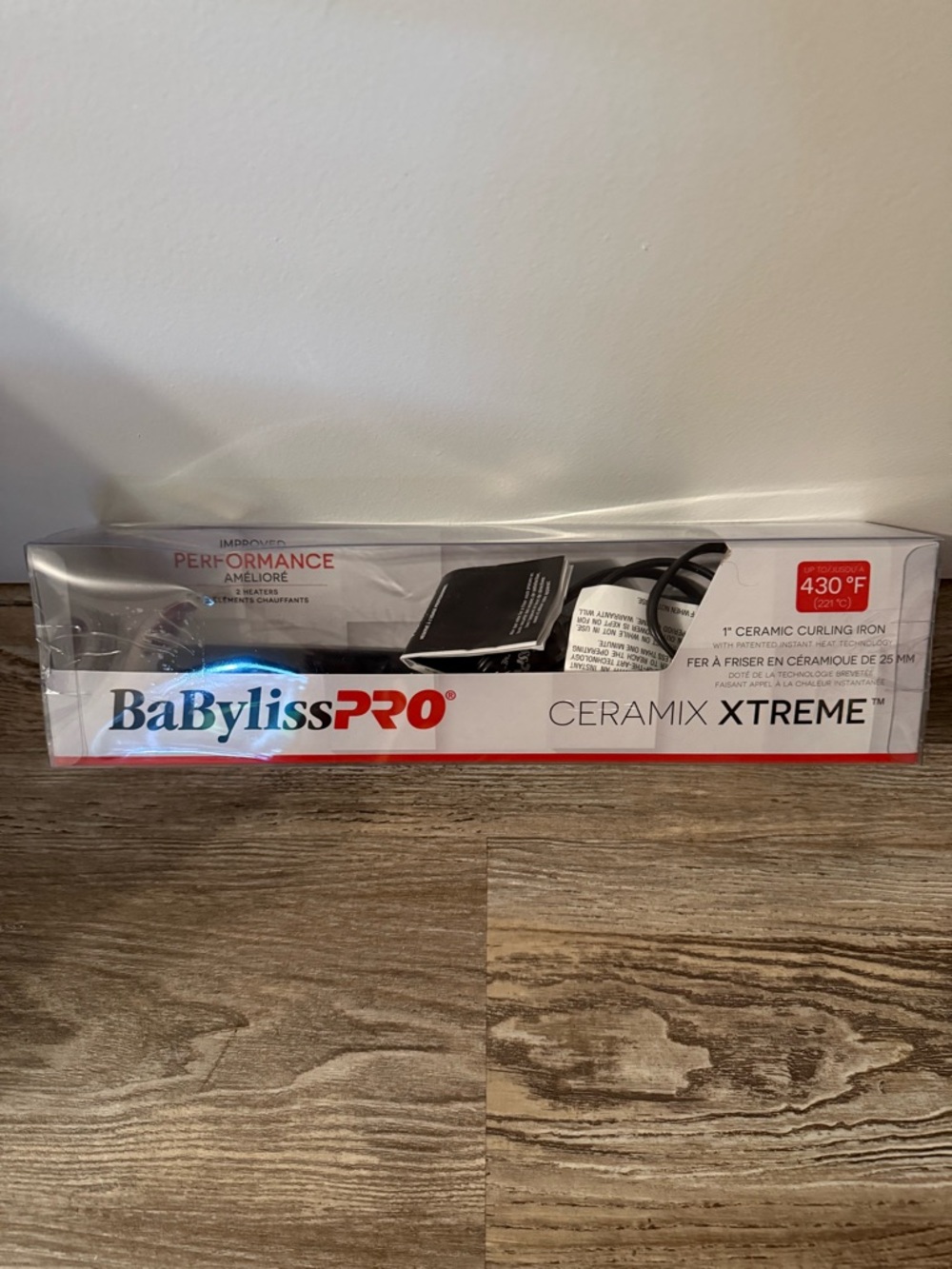 BaBylissPRO Ceramix Xtreme Hair Curling Iron - Black